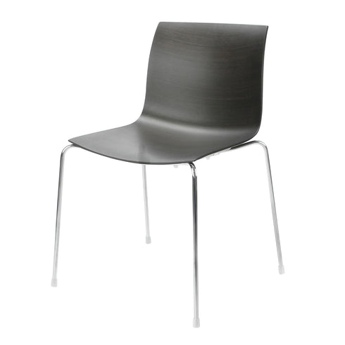 Catifa 46 Chair Unicolored Frame Chrome